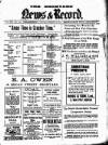 Bromyard News Thursday 29 December 1921 Page 1