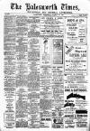 The Halesworth Times and East Suffolk Advertiser. Wednesday 01 October 1924 Page 1