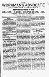 Workman's Advocate (Merthyr Tydfil) Saturday 20 September 1873 Page 1