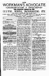 Workman's Advocate (Merthyr Tydfil) Saturday 25 October 1873 Page 1