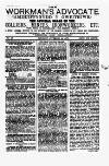 Workman's Advocate (Merthyr Tydfil) Saturday 29 November 1873 Page 1