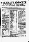 Workman's Advocate (Merthyr Tydfil) Saturday 20 June 1874 Page 1