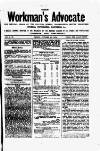 Workman's Advocate (Merthyr Tydfil) Friday 16 October 1874 Page 1