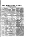 Middleton Albion Saturday 23 September 1865 Page 1