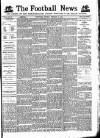 Football News (Nottingham) Saturday 18 February 1893 Page 1