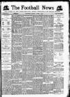 Football News (Nottingham) Saturday 04 March 1893 Page 1