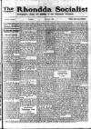 Rhondda Socialist Newspaper Saturday 08 June 1912 Page 1