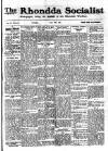 Rhondda Socialist Newspaper Saturday 20 July 1912 Page 1