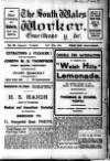 Rhondda Socialist Newspaper Saturday 30 May 1914 Page 1