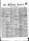 Ballinrobe Chronicle and Mayo Advertiser Saturday 17 November 1866 Page 1