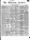 Ballinrobe Chronicle and Mayo Advertiser Saturday 29 December 1866 Page 1