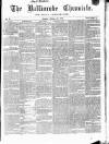 Ballinrobe Chronicle and Mayo Advertiser Saturday 19 October 1867 Page 1