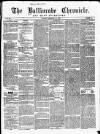 Ballinrobe Chronicle and Mayo Advertiser Saturday 12 December 1868 Page 1