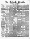 Ballinrobe Chronicle and Mayo Advertiser Saturday 09 January 1886 Page 1