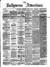 Ballymena Advertiser Saturday 18 October 1873 Page 1
