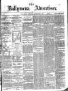 Ballymena Advertiser Saturday 07 September 1878 Page 1