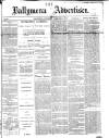 Ballymena Advertiser Saturday 08 February 1879 Page 1