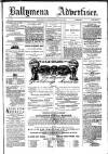 Ballymena Advertiser Saturday 26 February 1881 Page 1