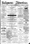 Ballymena Advertiser Saturday 28 November 1885 Page 1