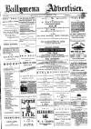 Ballymena Advertiser Saturday 09 October 1886 Page 1