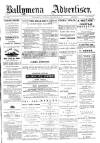 Ballymena Advertiser Saturday 25 December 1886 Page 1