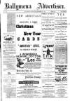 Ballymena Advertiser Saturday 17 December 1887 Page 1
