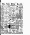 Cork Daily Herald Saturday 29 March 1884 Page 1