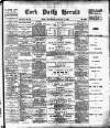 Cork Daily Herald Thursday 17 January 1895 Page 1