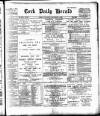 Cork Daily Herald Saturday 07 December 1895 Page 1