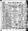 Cork Daily Herald Saturday 07 January 1899 Page 1