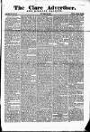 Clare Advertiser and Kilrush Gazette Saturday 16 October 1869 Page 1