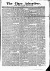 Clare Advertiser and Kilrush Gazette Saturday 06 November 1869 Page 1