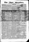 Clare Advertiser and Kilrush Gazette Saturday 25 December 1869 Page 1
