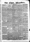 Clare Advertiser and Kilrush Gazette Saturday 15 January 1870 Page 1