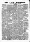 Clare Advertiser and Kilrush Gazette Saturday 12 March 1870 Page 1