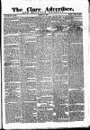Clare Advertiser and Kilrush Gazette Saturday 11 March 1871 Page 1