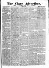 Clare Advertiser and Kilrush Gazette Saturday 27 May 1871 Page 1