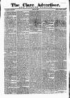 Clare Advertiser and Kilrush Gazette Saturday 10 June 1871 Page 1