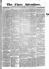 Clare Advertiser and Kilrush Gazette Saturday 15 July 1871 Page 1