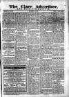 Clare Advertiser and Kilrush Gazette Saturday 04 November 1871 Page 1