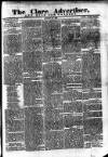 Clare Advertiser and Kilrush Gazette Saturday 13 January 1872 Page 1