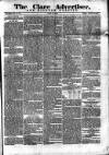 Clare Advertiser and Kilrush Gazette Saturday 13 July 1872 Page 1
