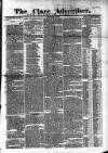 Clare Advertiser and Kilrush Gazette Saturday 05 October 1872 Page 1