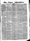 Clare Advertiser and Kilrush Gazette Saturday 21 March 1874 Page 1