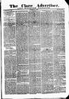 Clare Advertiser and Kilrush Gazette Saturday 30 January 1875 Page 1