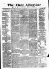 Clare Advertiser and Kilrush Gazette Saturday 01 July 1876 Page 1