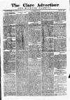 Clare Advertiser and Kilrush Gazette Saturday 25 November 1876 Page 1