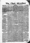 Clare Advertiser and Kilrush Gazette Saturday 06 January 1877 Page 1