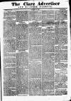 Clare Advertiser and Kilrush Gazette Saturday 27 January 1877 Page 1