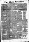 Clare Advertiser and Kilrush Gazette Saturday 25 August 1877 Page 1